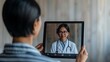 © Pornsurang - A patient consulting with a doctor via a tablet about analgesic treatment in a clinic, showcasing telemedicine