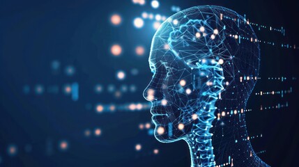 Wall Mural - medical researchers using ai to study and improve public health