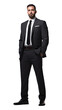 © Rawpixel.com - PNG Businessman standing tuxedo blazer.