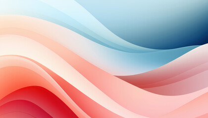 Wall Mural - Modern sleek abstract background with flowing pastel gradients creating a vibrant and elegant design