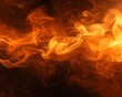 © DeepView - orange smoke background