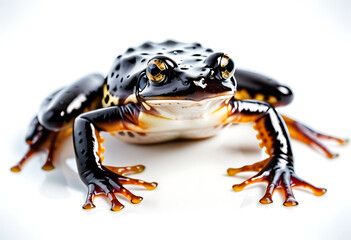 black frog legs icon isolated white background high resolution high details vibrant