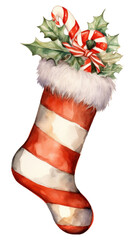 Sticker - PNG Christmas stocking christmas gift christmas stocking.