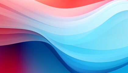 Canvas Print - abstract purple pink blue wave background