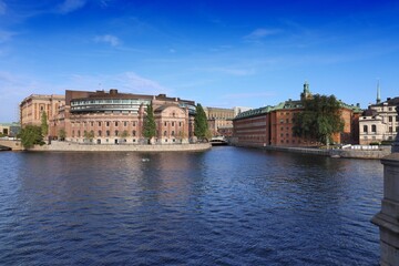 Wall Mural - Parliament of Sweden Riksdag