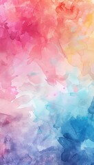 Wall Mural - watercolor gradient paint grunge texture on white background. the color splashing in the paper