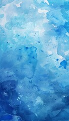 Wall Mural - watercolor gradient paint grunge texture on white background. the color splashing in the paper