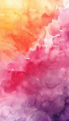 Wall Mural - watercolor gradient paint grunge texture on white background. the color splashing in the paper