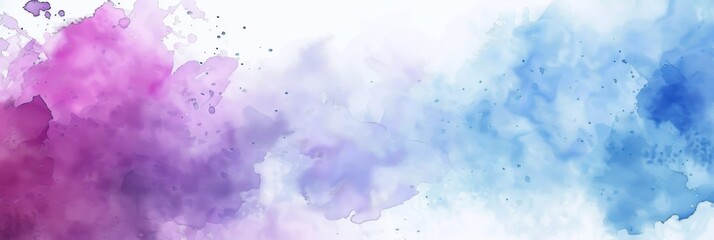 Wall Mural - colorful watercolor gradient paint texture background for, cover design, interior decor and poster