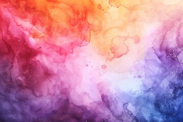 Wall Mural - colorful watercolor gradient paint texture background for, cover design, interior decor and poster