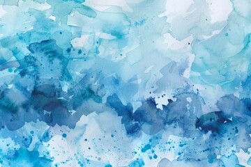 Wall Mural - colorful watercolor gradient paint texture background for, cover design, interior decor and poster