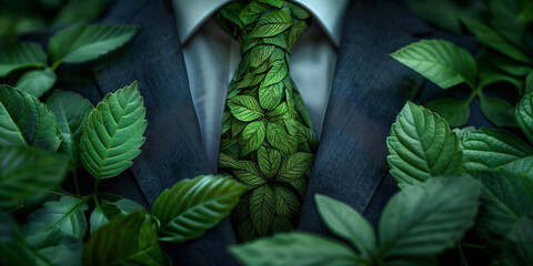 Green Business Suit