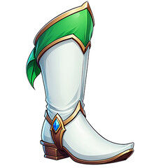 a magic shoes, a magic boot, armor, magic