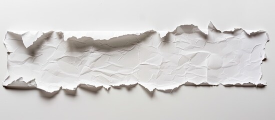 Aufkleber - A torn paper with copy space image on a white backdrop