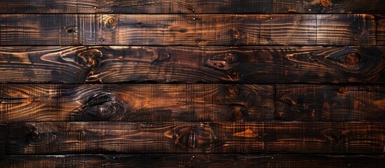 Poster - Background of a wooden surface with copy space image