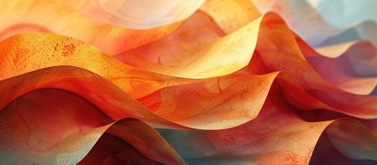 Poster - Background with abstract paper texture including copy space image