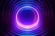 © Nice Seven - Abstract Neon Circle Background