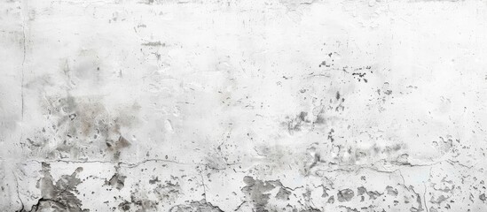 Fototapete - White cement or concrete wall providing a clean canvas for your design projects with empty copy space image for added customization