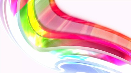 Bright abstract swirls in motion are perfect for vibrant background. Dynamic clash of vibrant colors in smooth motion, paint splash symphony. Color brush, paint ribbon, stroke, swirl, abstract splash