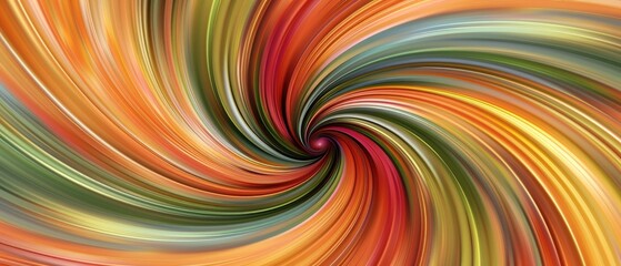 Wall Mural - vibrant abstract swirling pattern with colorful gradients. perfect for backgrounds, textures, and de