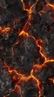 © Bundi - Molten lava bursting through dark, cracked terrain. The fiery orange and red colors of the lava can be seen from a distance.
