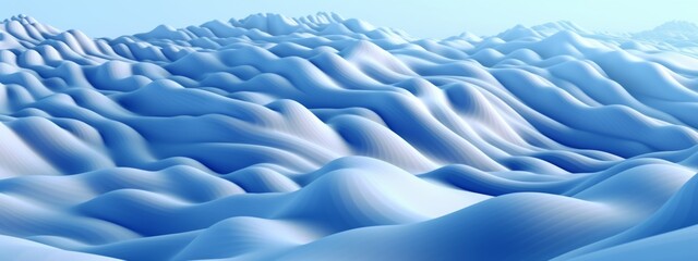 Wall Mural - Beautiful blue desert background.