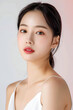© sujeong - High Resolution Portrait of a Young Woman with Clear Skin and Natural Makeup