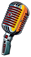 PNG Microphone microphone white background performance.