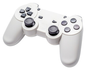 Sticker - PNG Gamepad joystick white electronics.