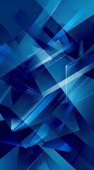 Wall Mural - Abstract background composed of intersecting geometric shapes forming a dynamic design