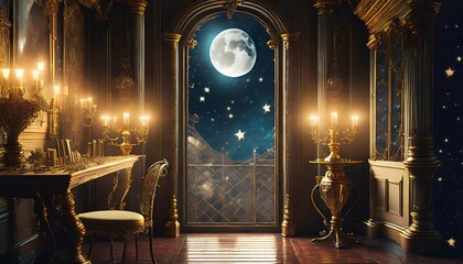 Wall Mural - night in the night