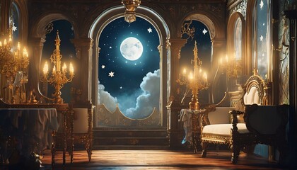 Wall Mural - night in the night