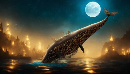 Poster - whale