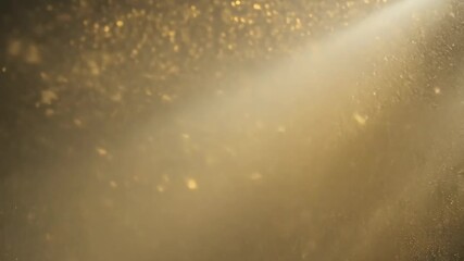 Wall Mural - Sunbeam illuminating dust particles, ethereal and