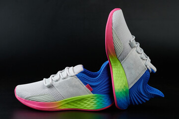 Sticker - Modern colorful training shoes