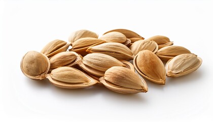 Wall Mural - citrus seeds isolated on the white background