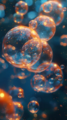 Wall Mural - majestatic bubbles