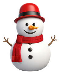 Wall Mural - PNG Christmas snowman christmas cartoon winter.