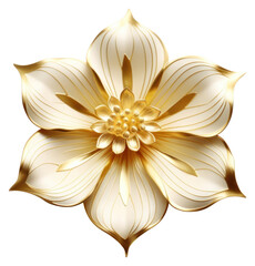 Wall Mural - PNG  Flower dahlia brooch plant.