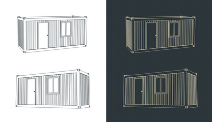 Container house drawings