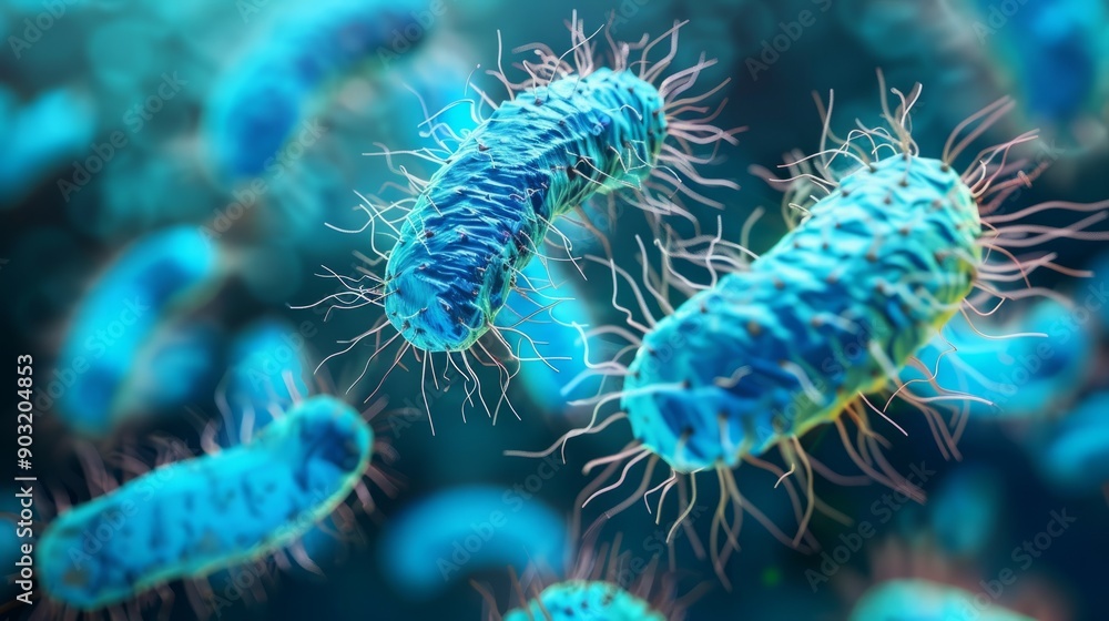 Gentamicin effect on bacteria in laboratory under microbiology study ...