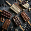 © Michael Marquand - gourmet chocolate covered ice cream bars