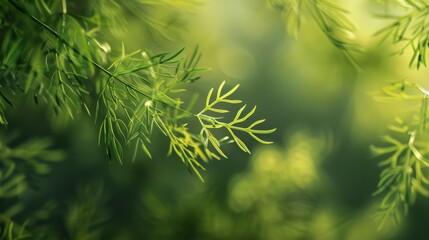 Canvas Print - close up of green grass