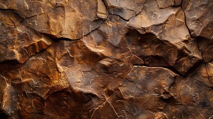 Brown stone or rock background and texture