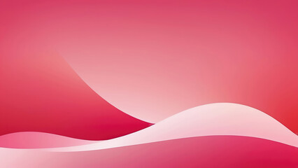 Pink gradient abstract wavy fluid background design