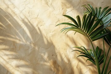 Wall Mural - luxury boho interior with minimal product placement aesthetic.