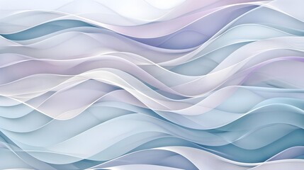 Wall Mural - Soft background graphic with contemporary wave design