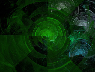 Imaginatory fractal abstract background Image