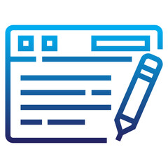 Copywritting Icon