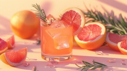 Poster - Refreshing Summer Drink